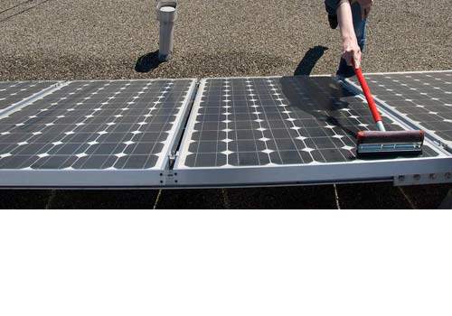 Le nettoyage de vos panneaux solaires peut augmenter votre rendement