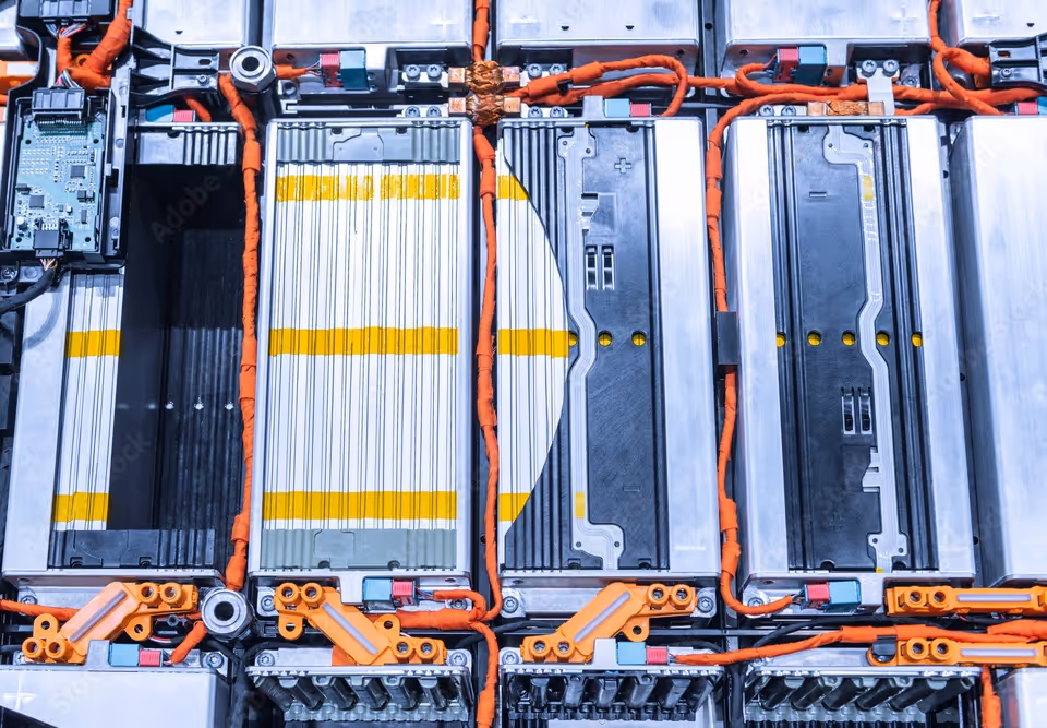 a close up of a large metal structure with many wires