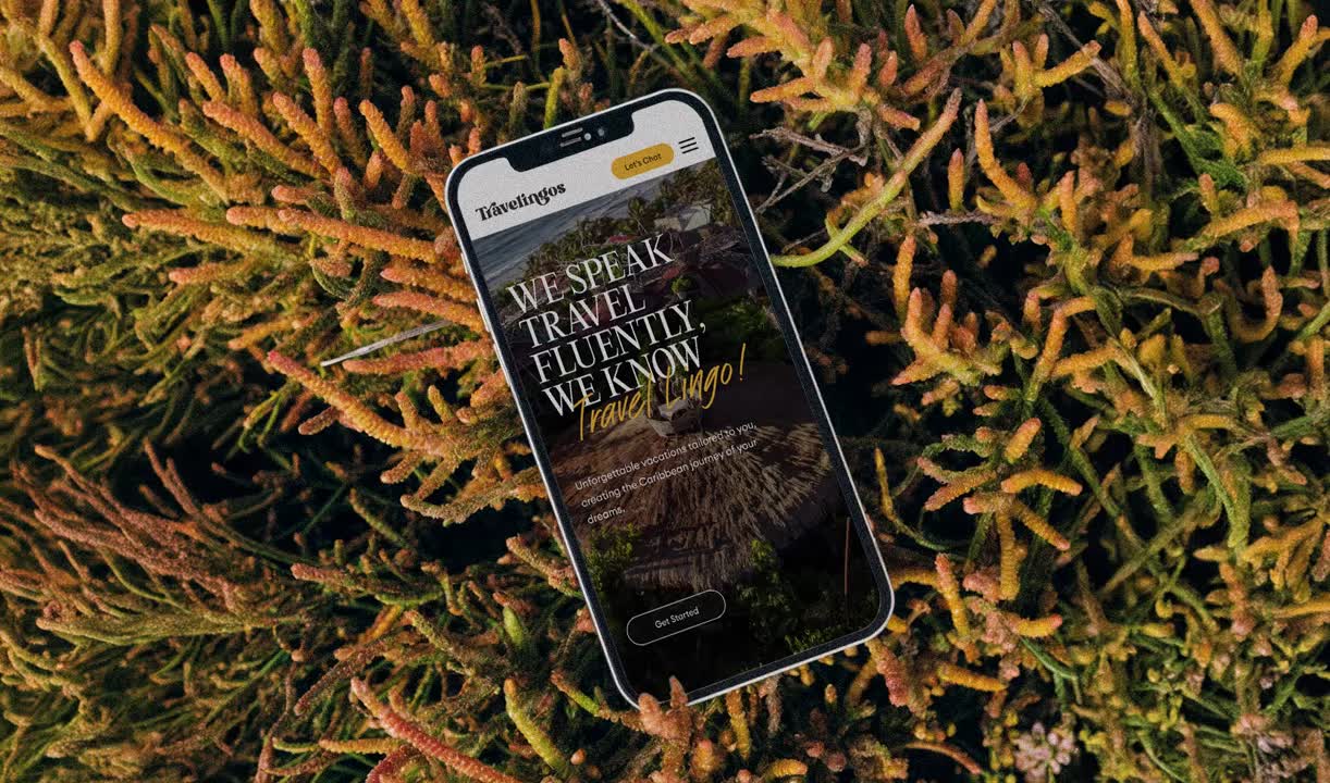 Travelingos immersive travel website design by Fatzille