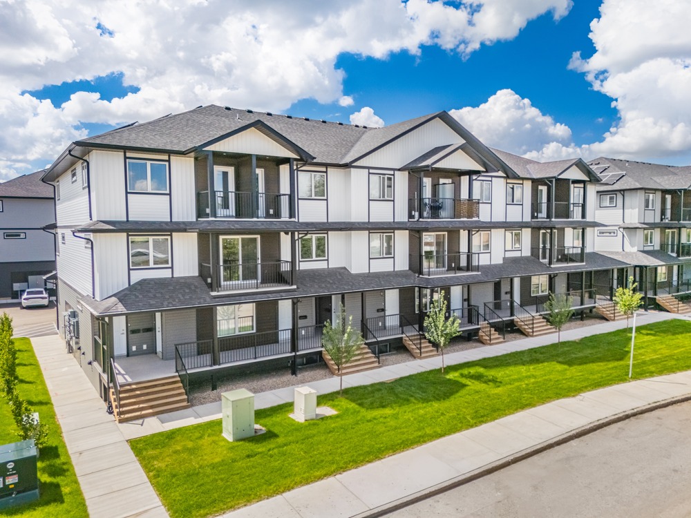 Exterior photo of Plainsview Estates building