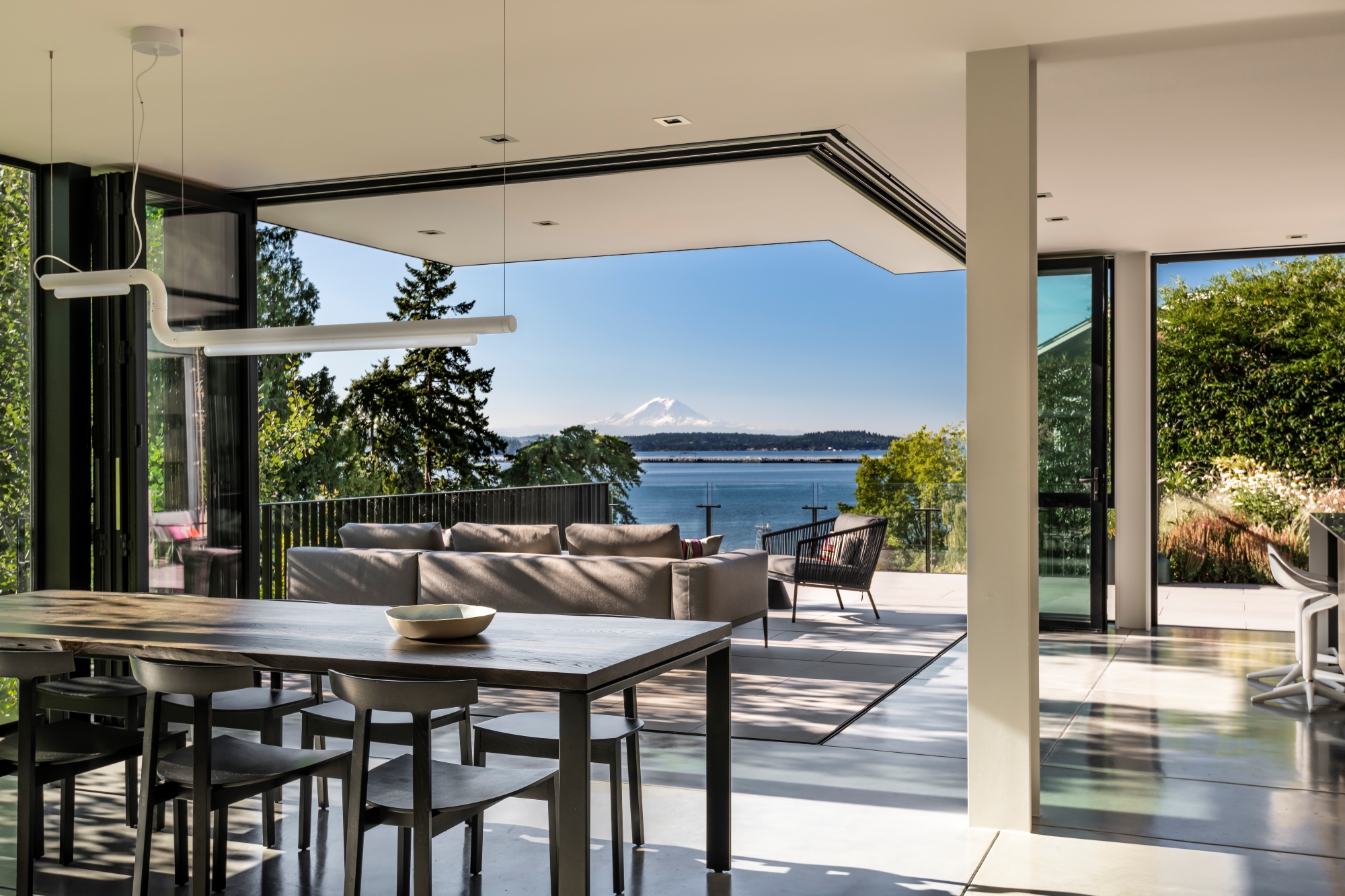 Modern, comfortable, custom architecture.