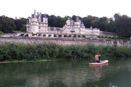 Stand-up paddleboarding in Loire Valley - Team 1