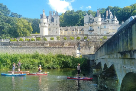 Stand-up paddleboarding in Loire Valley - Team 3