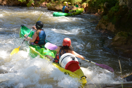 Canoeing in Provence - Team 1