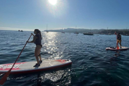 Stand-up paddleboarding in Provence - Team 1