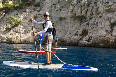 Stand-up paddleboarding in Provence - Team 3
