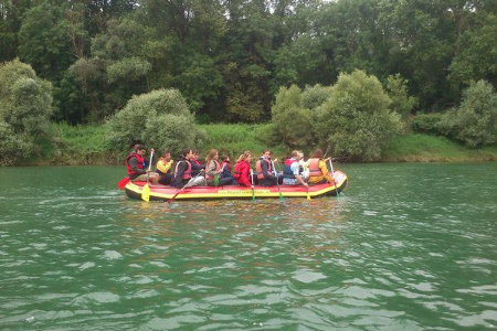 Whitewater rafting in Black Forest - Team 1