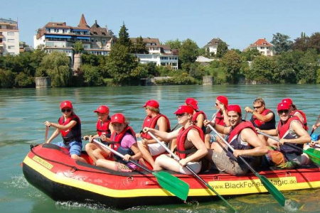 Whitewater rafting in Black Forest - Team 3