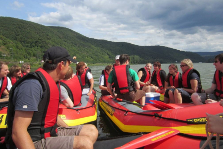 Rafting in Rhine Valley - Team 1