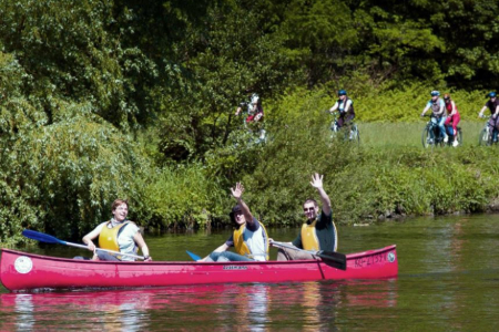 Canoeing in Rhine Valley - Team 1