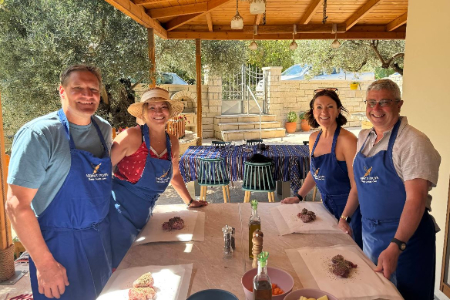 Cooking class in Crete - Team 3