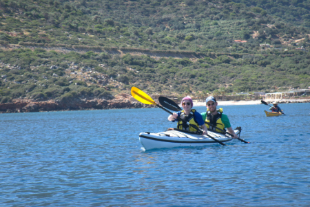 Kayaking in Crete - Team 1