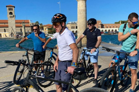 Bike tour in Rhodes - Team 3