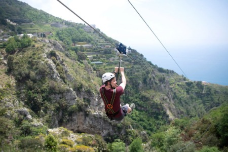 Ziplining in Amalfi Coast - Team 2