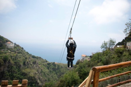 Ziplining in Amalfi Coast - Team 3