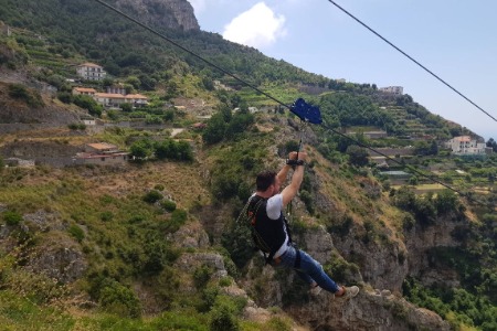 Ziplining in Amalfi Coast - Team 1