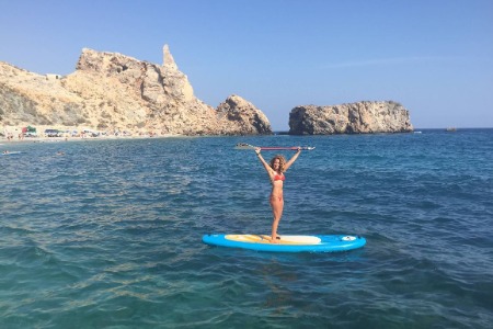 Stand-up paddleboarding in Granada - Team 2