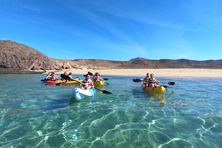 Kayaking in Lanzarote - Team 2