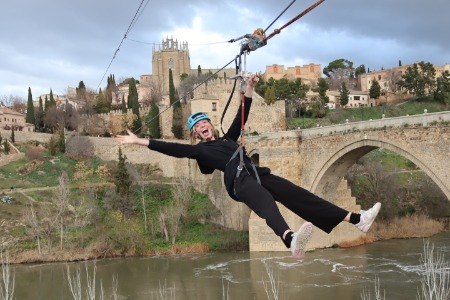 Ziplining in Toledo - Team 1