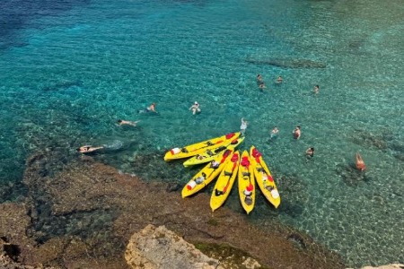 Kayaking in Benidorm - Team 3