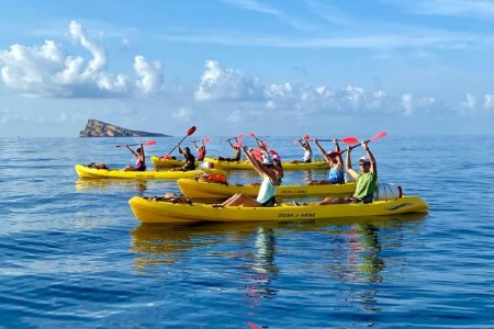 Kayaking in Benidorm - Team 2