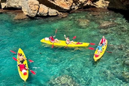 Kayaking in Benidorm - Team 1