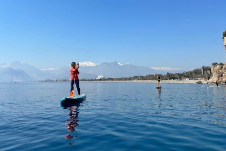 Stand-up paddleboarding in Antalya - Team 1