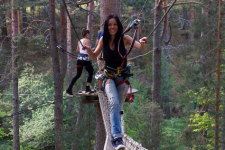 Tree top adventure in Costa del Sol - Team 1
