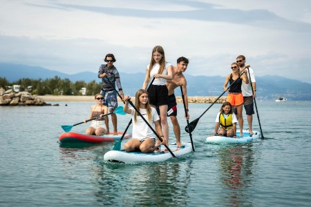 Stand-up paddleboarding in Costa del Sol - Team 2