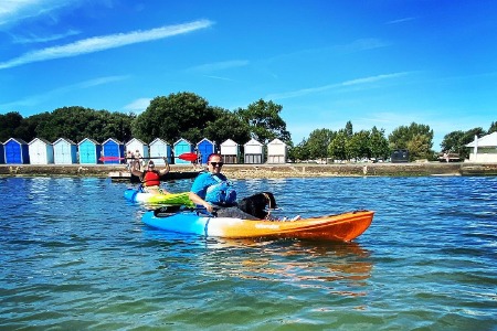 Kayaking in Bournemouth - Team 1