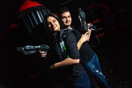 Laser tag in Bournemouth - Team 1