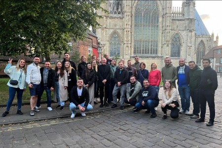 Ghost walking tour in Yorkshire - Team 1