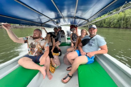 Boat tour in Langkawi - Team 1