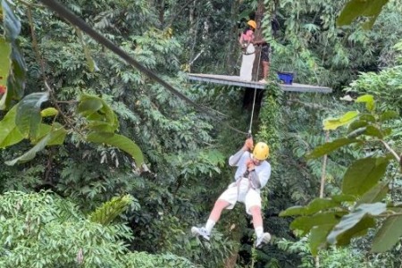 Tree top adventure in Koh Samui - Team 2