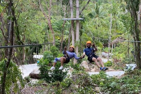 Tree top adventure in Koh Samui - Team 3