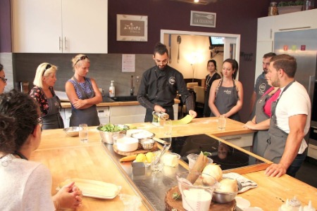 Cooking class in Quebec City - Team 3