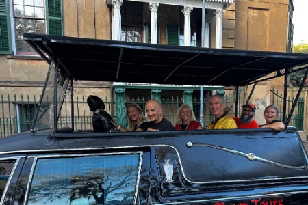Hearse ghost tour in Savannah - Team 1