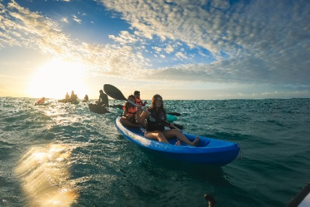 Kayaking in Playa del Carmen - Team 1
