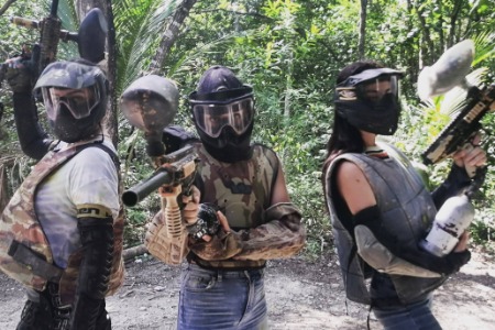Paintball in Playa del Carmen - Team 1