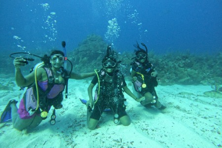 Scuba diving in Belize - Team 1
