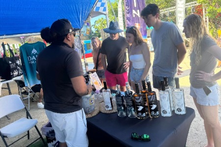 Rum tasting in Belize - Team 1