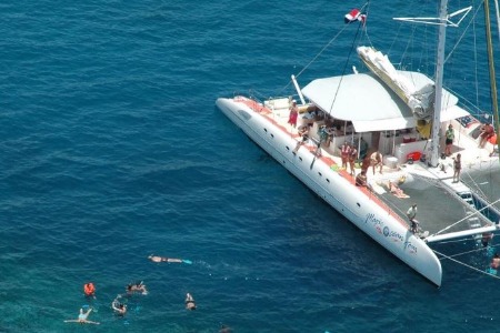Catamaran tour in Cabarete - Team 2