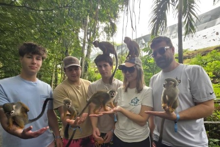 Monkey tour in Cabarete - Team 3