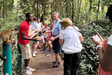 Monkey tour in Cabarete - Team 2