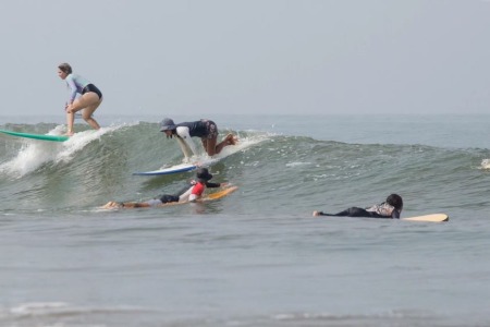 Surfing in Goa - Team 1