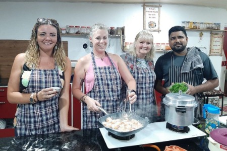 Cooking class in Goa - Team 3