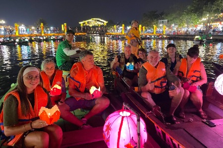 Boat tour in Hoi An - Team 1