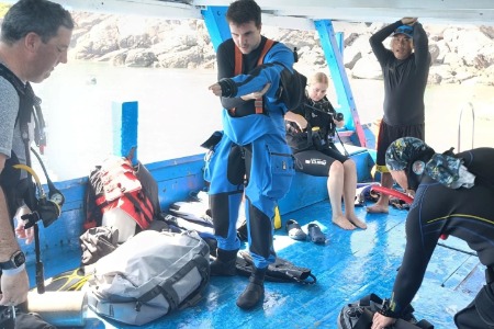 Scuba diving in Hoi An - Team 1