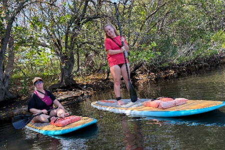 Stand-up paddleboarding in Fort Lauderdale - Team 1
