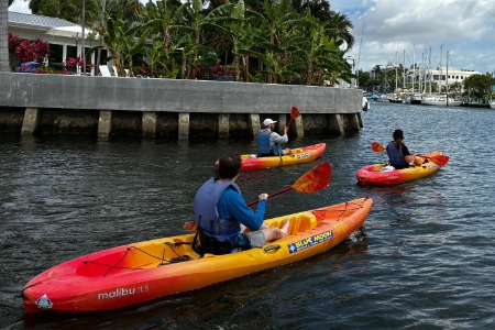 Kayaking in Fort Lauderdale - Team 2